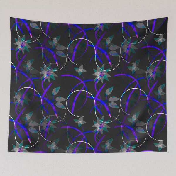 Item preview, Flower Swirl Pattern Night designed and sold by RoxanneG.