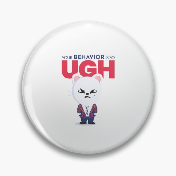 Item preview, Stray Kids Hyunjin Jiniret Your Behavior is So UGH designed and sold by imsofandom.