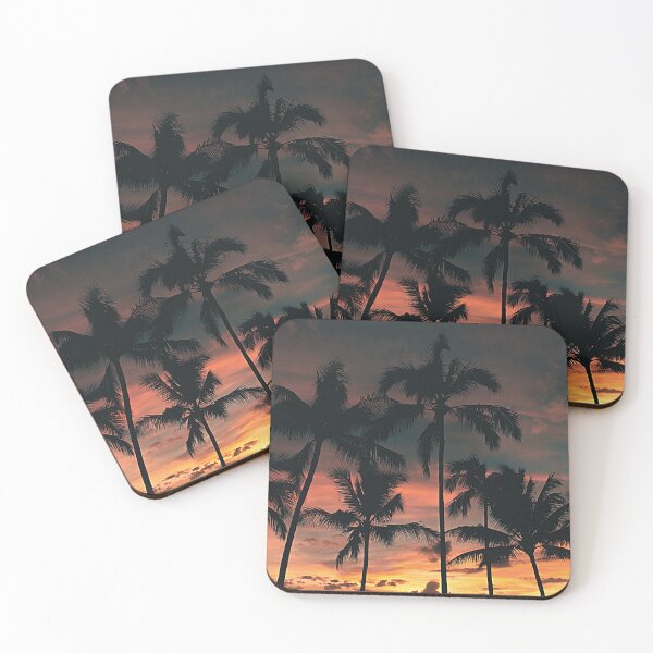 Item preview, palm trees, trees, sunset designed and sold by cutecrazytshirt.