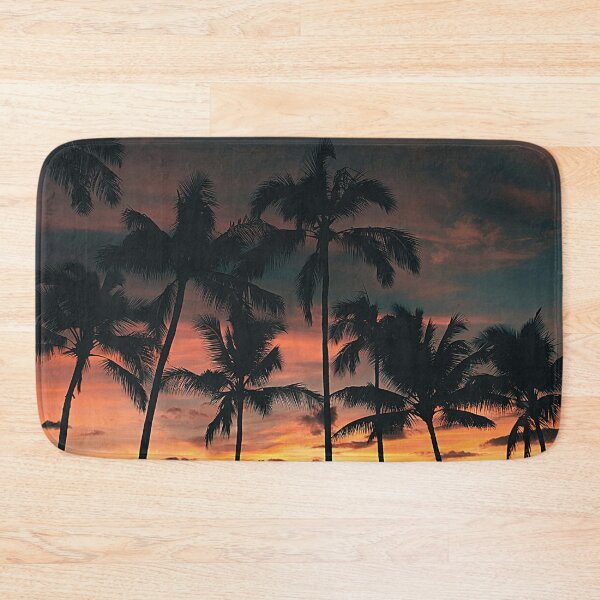 Item preview, palm trees, trees, sunset designed and sold by cutecrazytshirt.