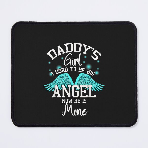 Item preview, Daddy&x27;s Girl I Used to be His Angel Now He Is Mine- Daughter Sticker designed and sold by MaximilianPott.
