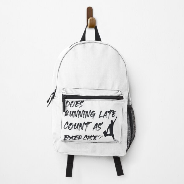 Item preview, Does Running Late Count as exercise designed and sold by ErmessThiings.