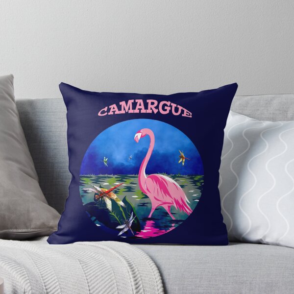 Artikelvorschau, Camargue-Rosa-Flamingo-Kreis entworfen und verkauft von Astralia.
