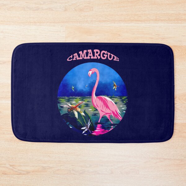 Item preview, Camargue pink flamingo circle designed and sold by Astralia.