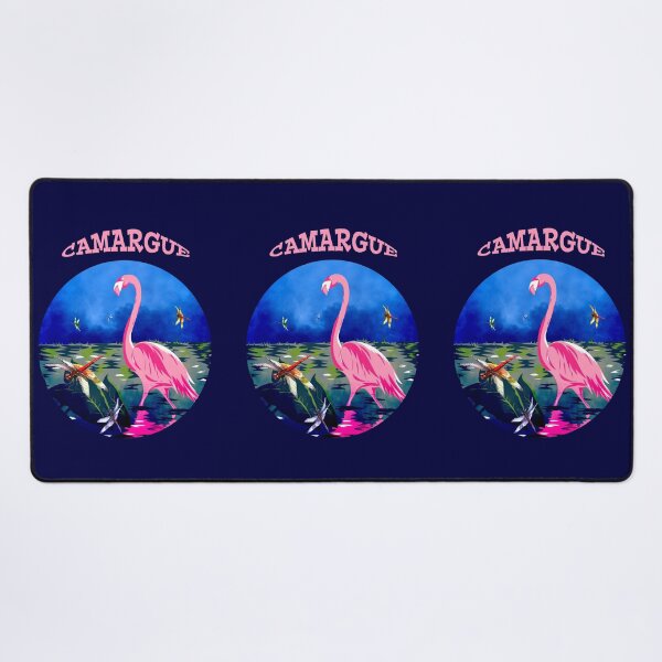 Item preview, Camargue pink flamingo circle designed and sold by Astralia.