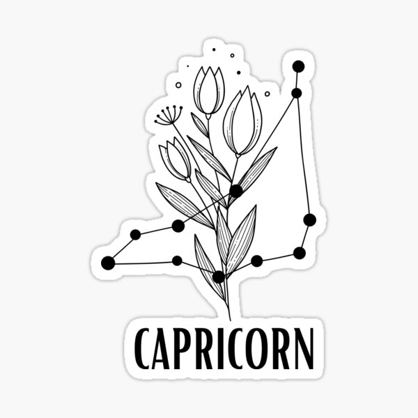 Item preview, Horoscope sign Capricorn - Capricorn Zodiac sign designed and sold by astroful.