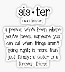 Sister Sticker