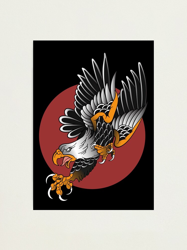 The Bald Eagle Tattoo — Electric Street Tattoo