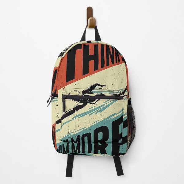 Item preview, Swimming Think Less Swim More designed and sold by SaoirseNeid.