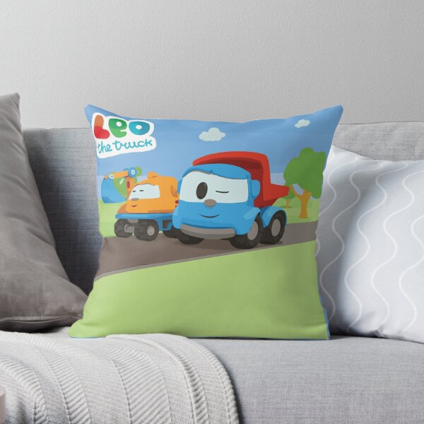 LEO and LIFTY Throw Pillow