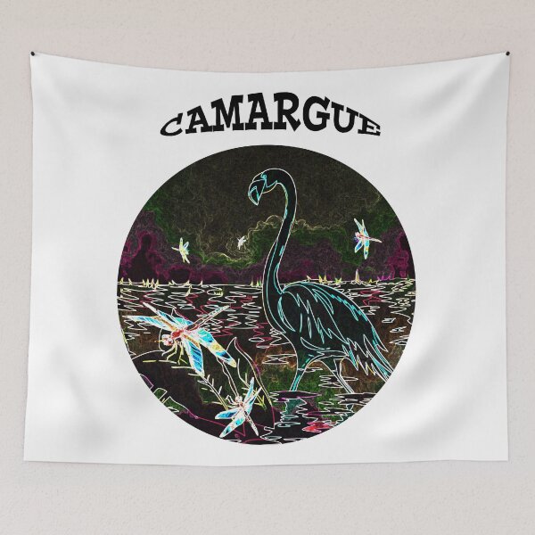 Item preview, Camargue pink flamingo light circle designed and sold by Astralia.