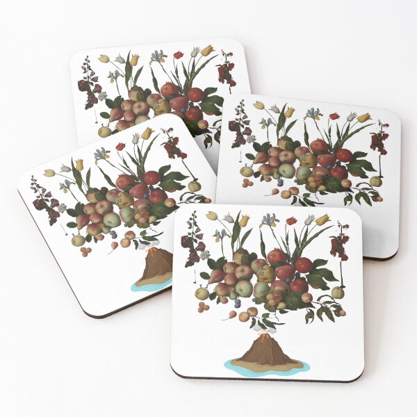 Item preview, Fruit Volcano | Apples | Pears | Peaches | Funny designed and sold by CosmicStory.