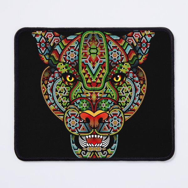 Item preview, jaguar aztec design designed and sold by cat poe.