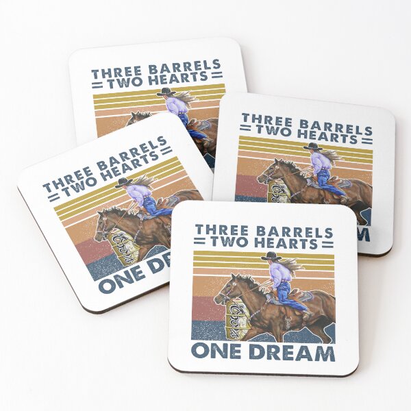 Item preview, Three Barrels Two Hearts One Dream designed and sold by DonnaJBuinicky.
