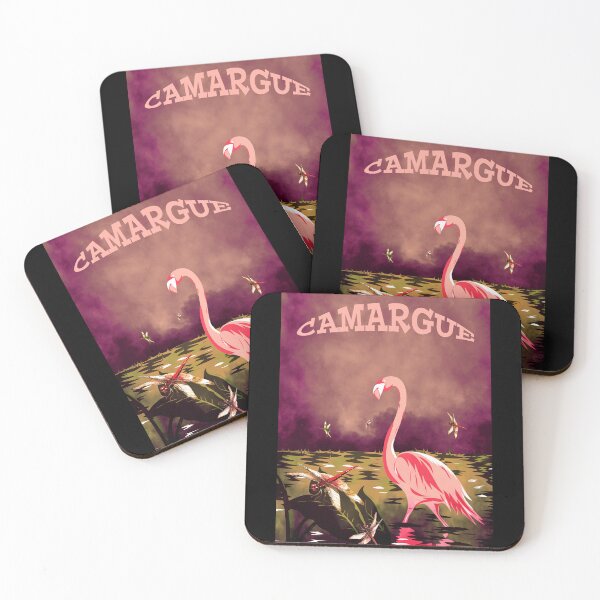 Artikelvorschau, Vintage rosa Flamingo aus der Camargue entworfen und verkauft von Astralia.