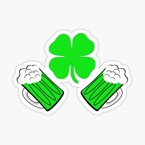 St Paddy's Day Hero Sticker
