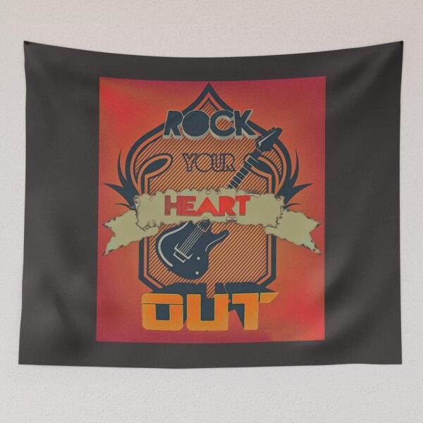 Item preview, Rock your heart out designed and sold by MephisDeLight.