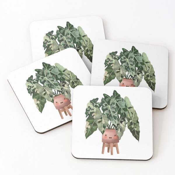 Item preview, Cute Plant Illustration, Philodendron Burle Marx Variegated designed and sold by Ana Moguš.