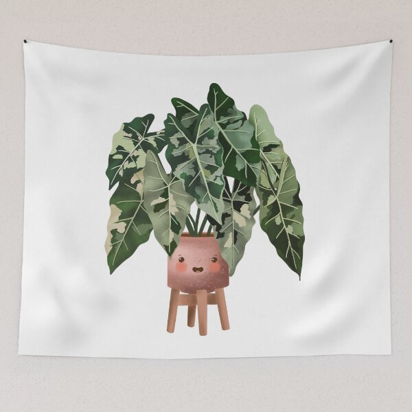 Item preview, Cute Plant Illustration, Philodendron Burle Marx Variegated designed and sold by Ana Moguš.