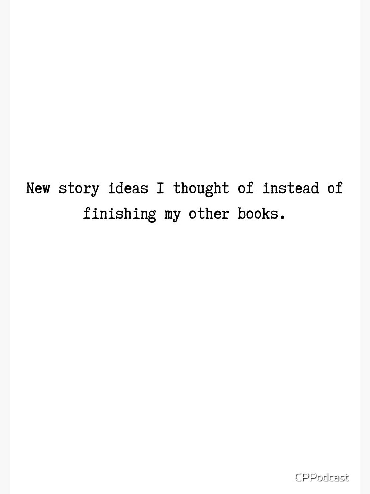 Thumbnail 3 of 3, Journal, New Story Ideas  designed and sold by CPPodcast.
