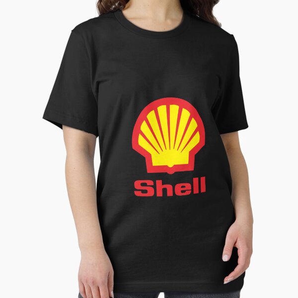 Vista previa del artículo con la obra «Logotipo de concha Camiseta esencial», diseñado y vendido por AlexanderModlha.