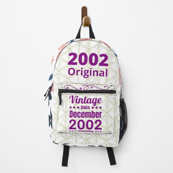Item preview, Vintage Since December 2002 - White Purple Retro Typography | Born In 2002 designed and sold by Delandor.