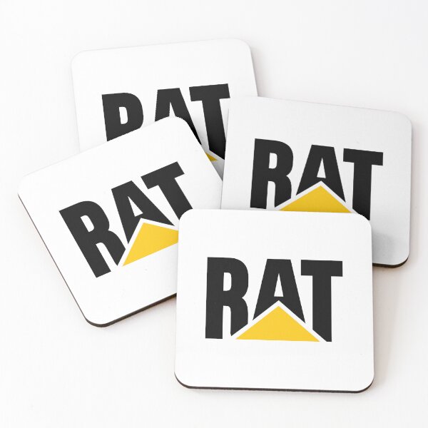 Item preview, RAT caterpillar logo (black text) designed and sold by onelegiondesign.