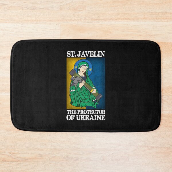 Item preview, Saint Javelin Protector of Ukraine Support Ukraine Flag designed and sold by Joni23414.