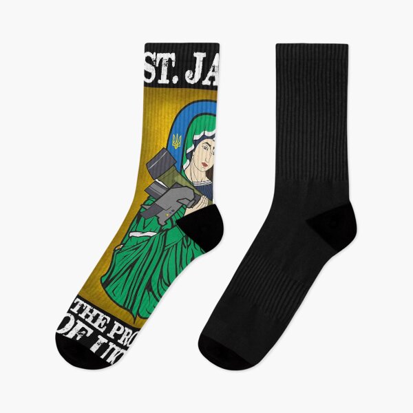 Item preview, Saint Javelin Protector of Ukraine Support Ukraine Flag designed and sold by Joni23414.