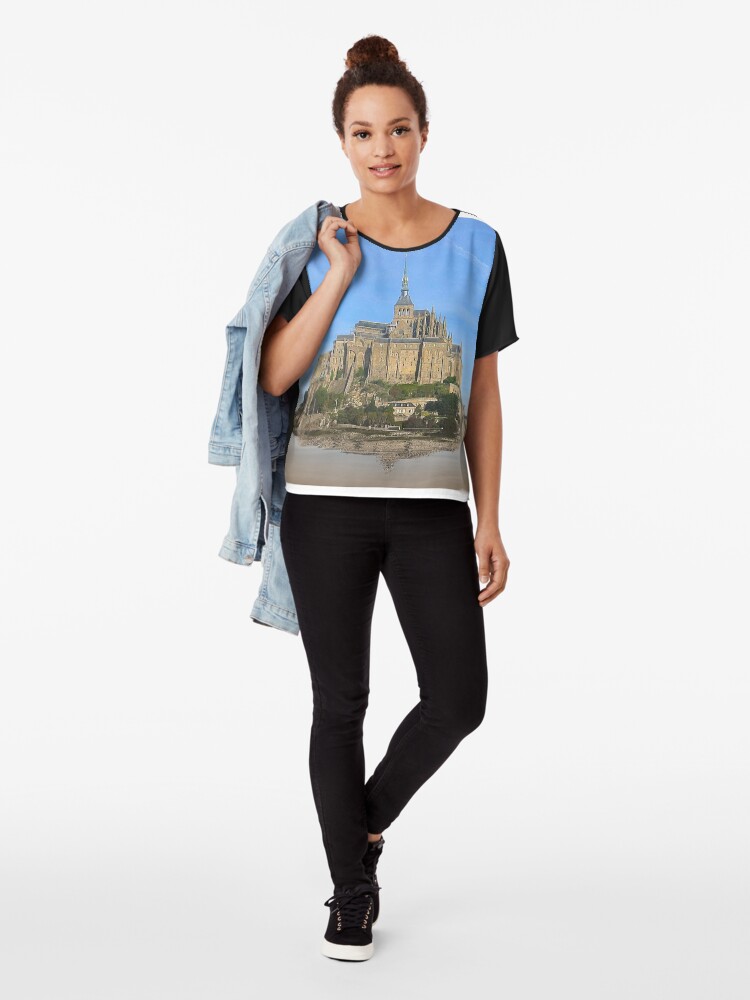 Alternate view of Castle in the air Chiffon Top