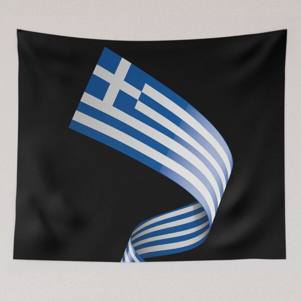 Item preview, Greece Visit Love Greek Flag designed and sold by elhefe.