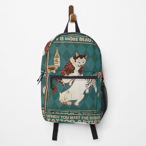 Item preview, tattoo cats life is more beautiful when you meet the right tattoo artist designed and sold by SaoirseNeid.