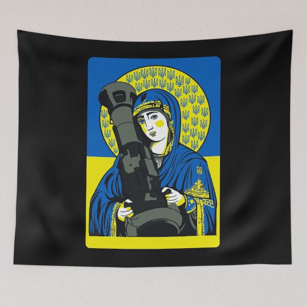 Item preview, Saint Javelin The Protector Of Ukraine Flag Classic designed and sold by Joni23414.