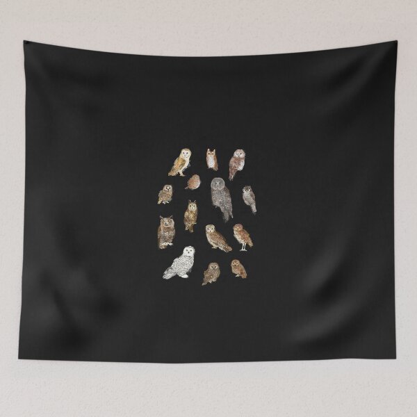 Item preview, Owls Classic T-Shirt designed and sold by AnuschkaWogri.