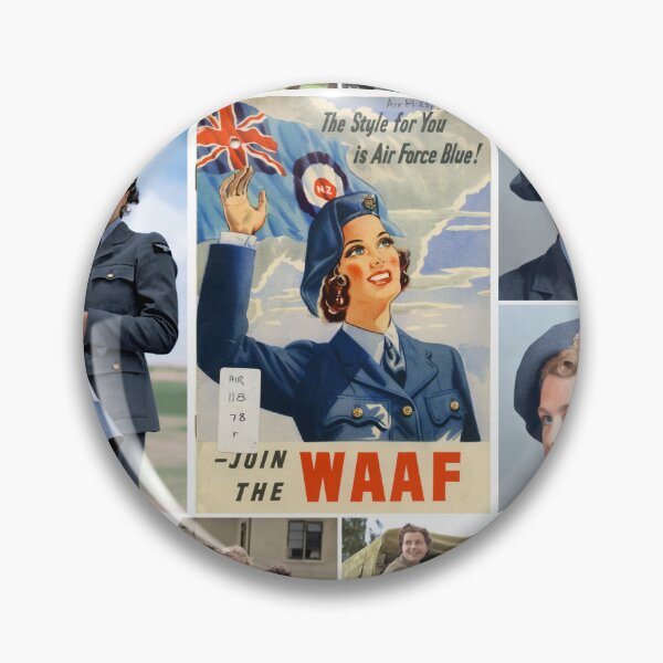 Item preview, Women's Auxiliary Air Force RNZAF IWD designed and sold by Rarity-Color.