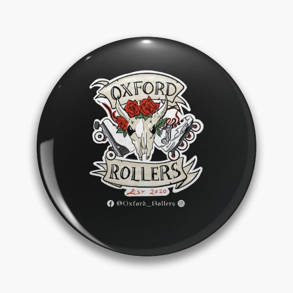 Artikelvorschau, Oxford Rollers Skate Group Logo Rollschuhe Inlineskates Classic T-Shirt entworfen und verkauft von AnuschkaWogri.