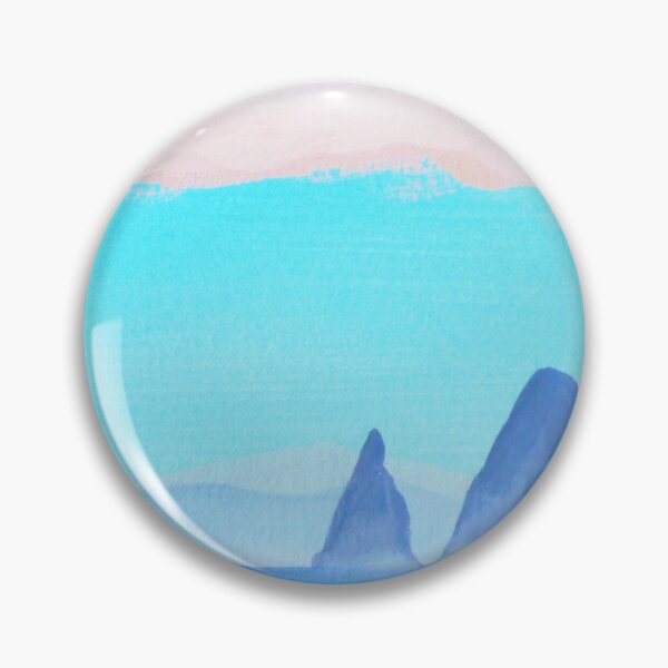 Item preview, GLASSHOUSE MOUNTAINS FROM SEA designed and sold by NarellePerroux.