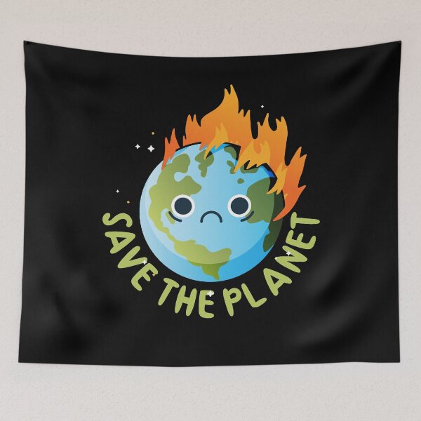 Item preview, Earth Day, Save The Planet Earth - Nature designed and sold by Fabvity.