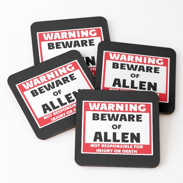 Item preview, Beware of Allen designed and sold by KendySancho.