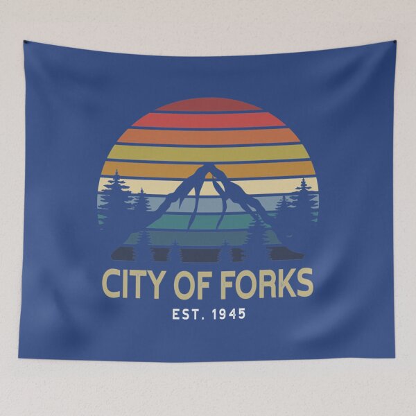 Item preview, City of forks Sweatshirt  Vintage City of Forks Twilight   designed and sold by ngbluedesig.