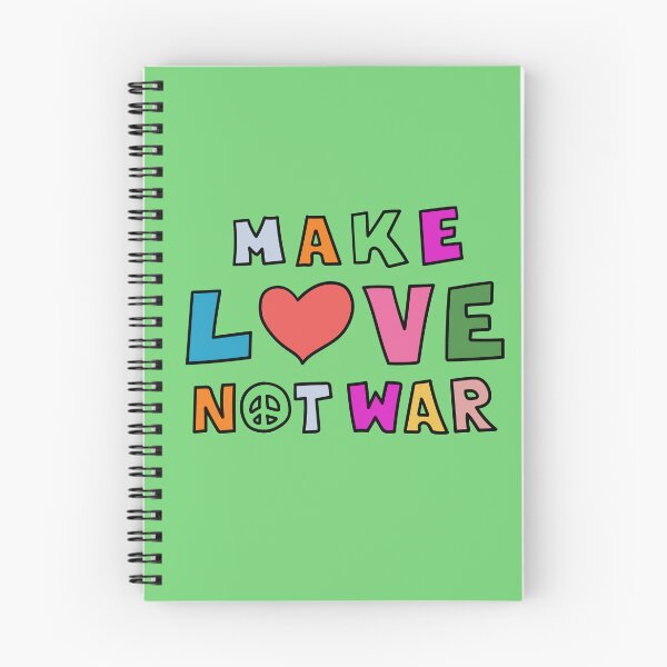 Item preview, Peace Needed. Make Love Not War. Make Art Not War. designed and sold by sundae-artisan.