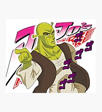 Shrek Bizzare Adventure Photographic Print
