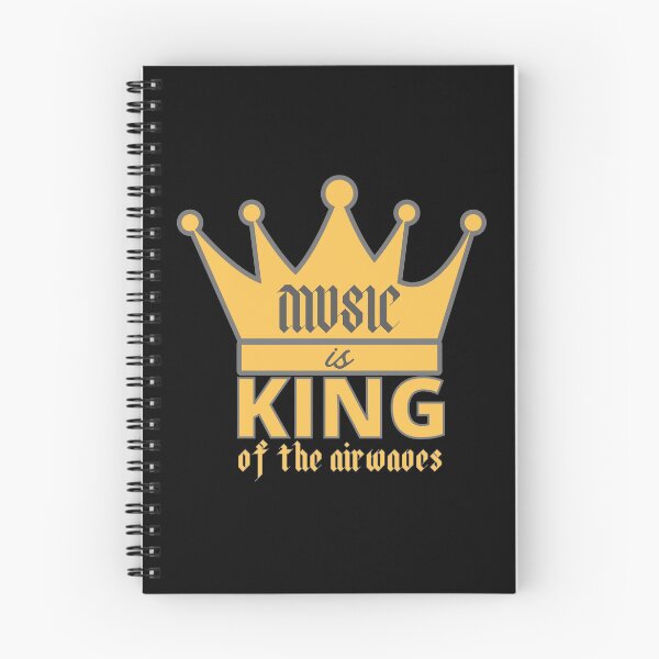 Item preview, Music Is King of the Airwaves. designed and sold by JockArts.