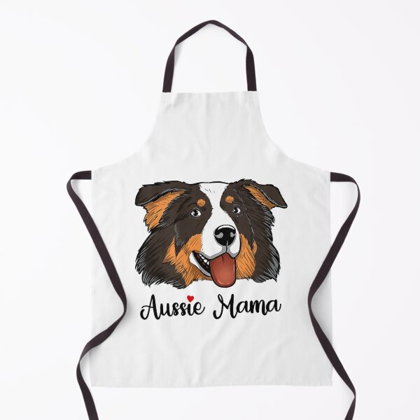 Artikelvorschau, Damen Schwarz Tri Mom Herz Australian Shepherd Mom Aussie Mama Premium entworfen und verkauft von KendySancho.