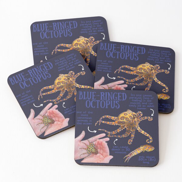 Item preview, Blue-Ringed Octopus Fun Facts designed and sold by KyleNesas.