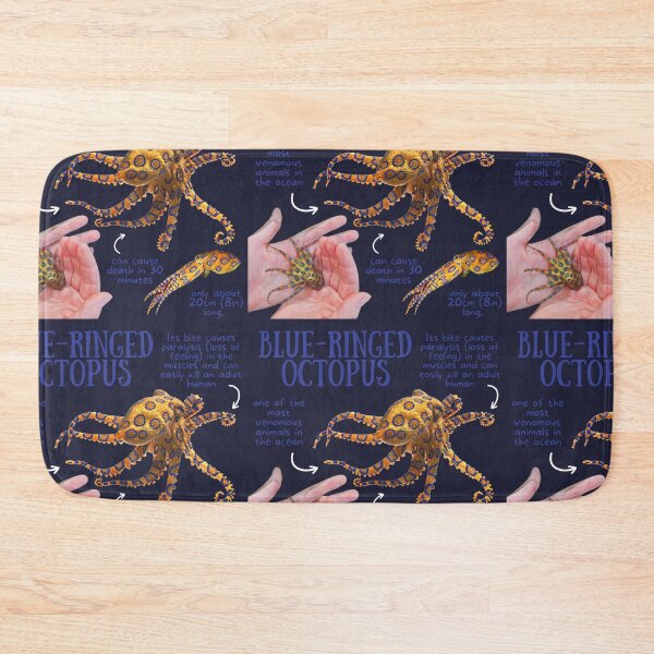 Item preview, Blue-Ringed Octopus Fun Facts designed and sold by KyleNesas.