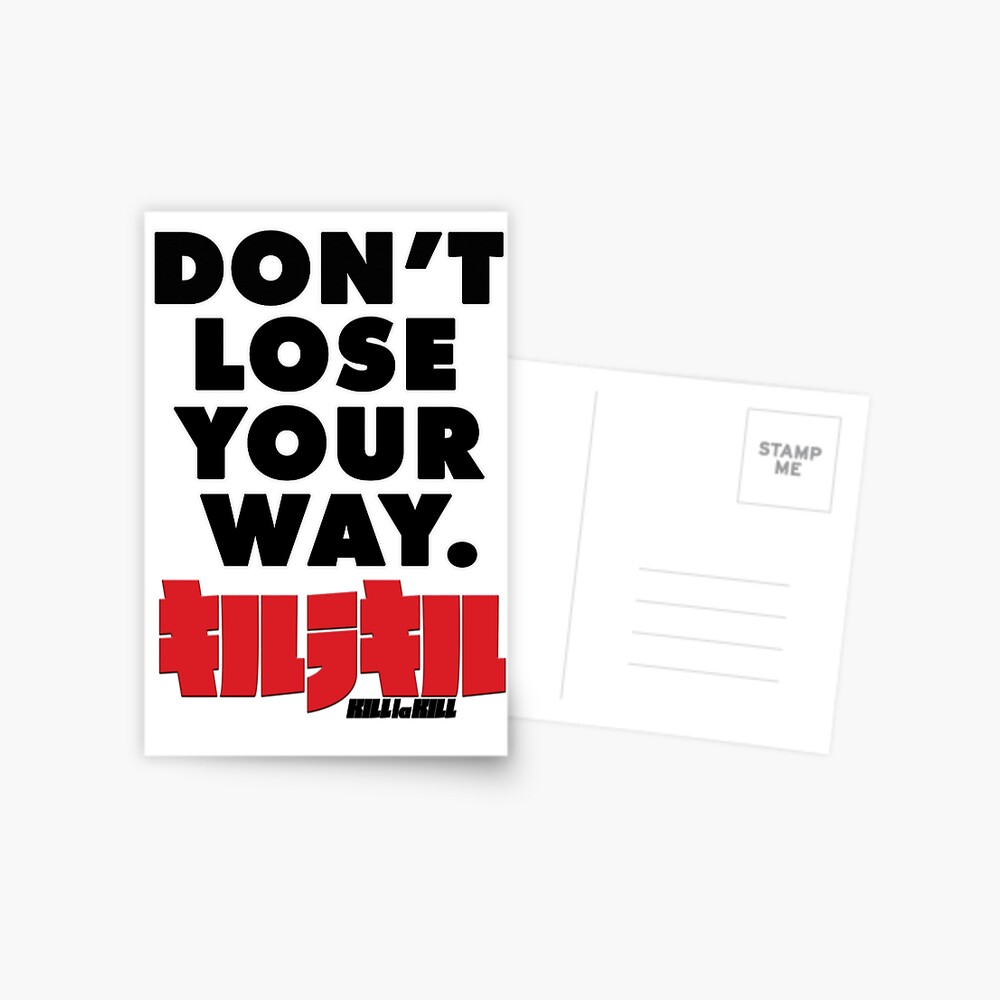 Kill La Kill Don't lose your way! Nike Design Graphic T-Shirt Dress for  Sale by SethTheWingman