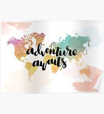 Adventure Awaits Poster