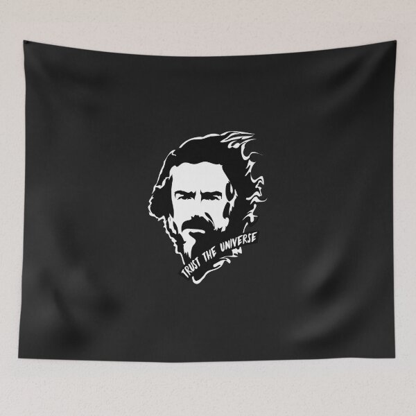 Item preview, Alan Watts Mind Trust the Universe Essential T-Shirt designed and sold by SaraKonig.