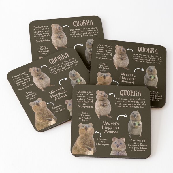 Item preview, Quokka Fun Facts designed and sold by KyleNesas.